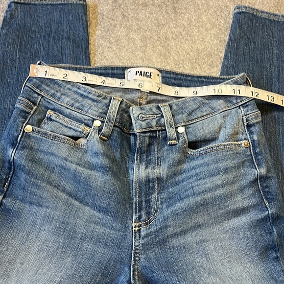 PAIGE Hoxton Crop in Madera, Size 25. - Picture 7 of 12